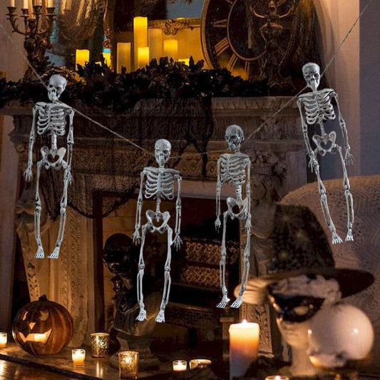 Halloween Skull Hanging Ghost Set: Simulation Skeleton Cosplay