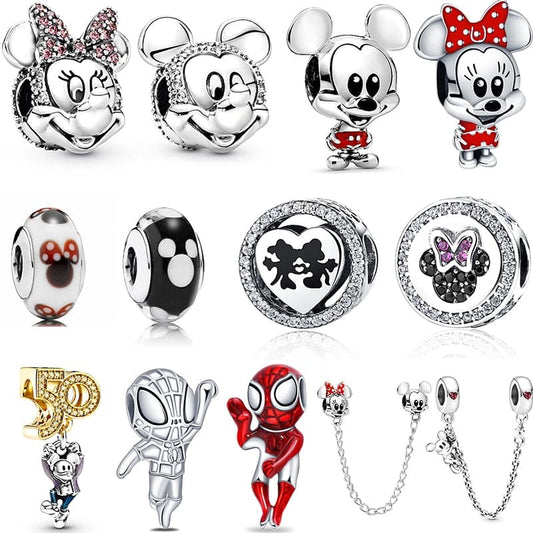 Marvel Harrys New in Hello Mother Kids Key Chain Fit Charms Pandora 925 Originales DIY Bijoux Femme Beads For Jewelry Making