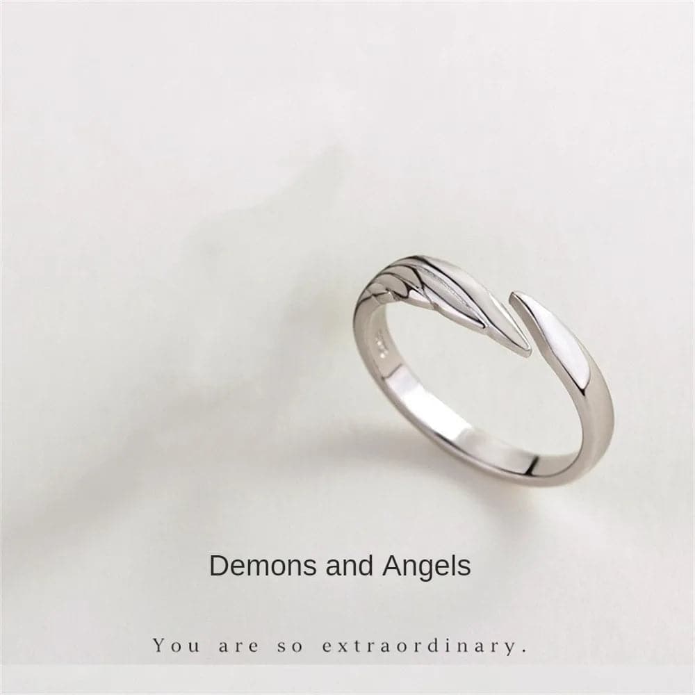 Fashion Simple Couple Ring For Women Men Romantic Adjustable Engagement Ring Wedding Jewelry Accessories Party Birthday Gift