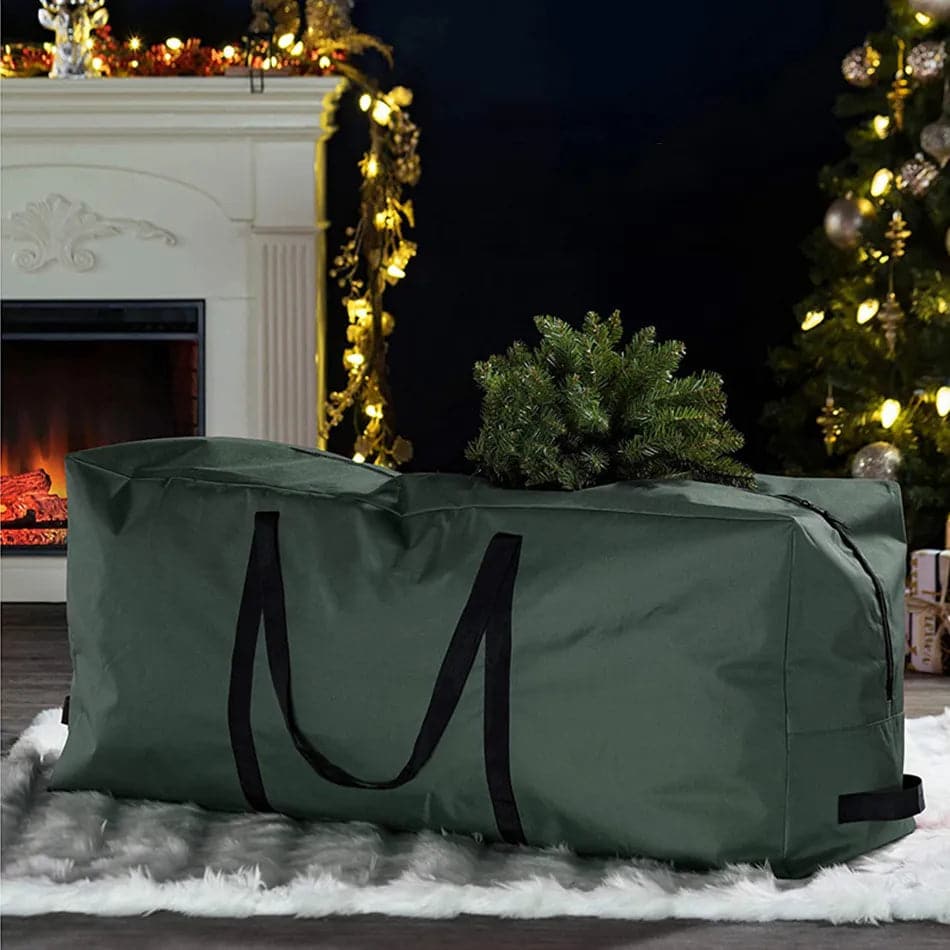 Foldable Christmas Tree Storage Bag Oxford Cloth Bag Xmas Decoration Wreath For Storing Christmas Utenciles Garland Home Storage
