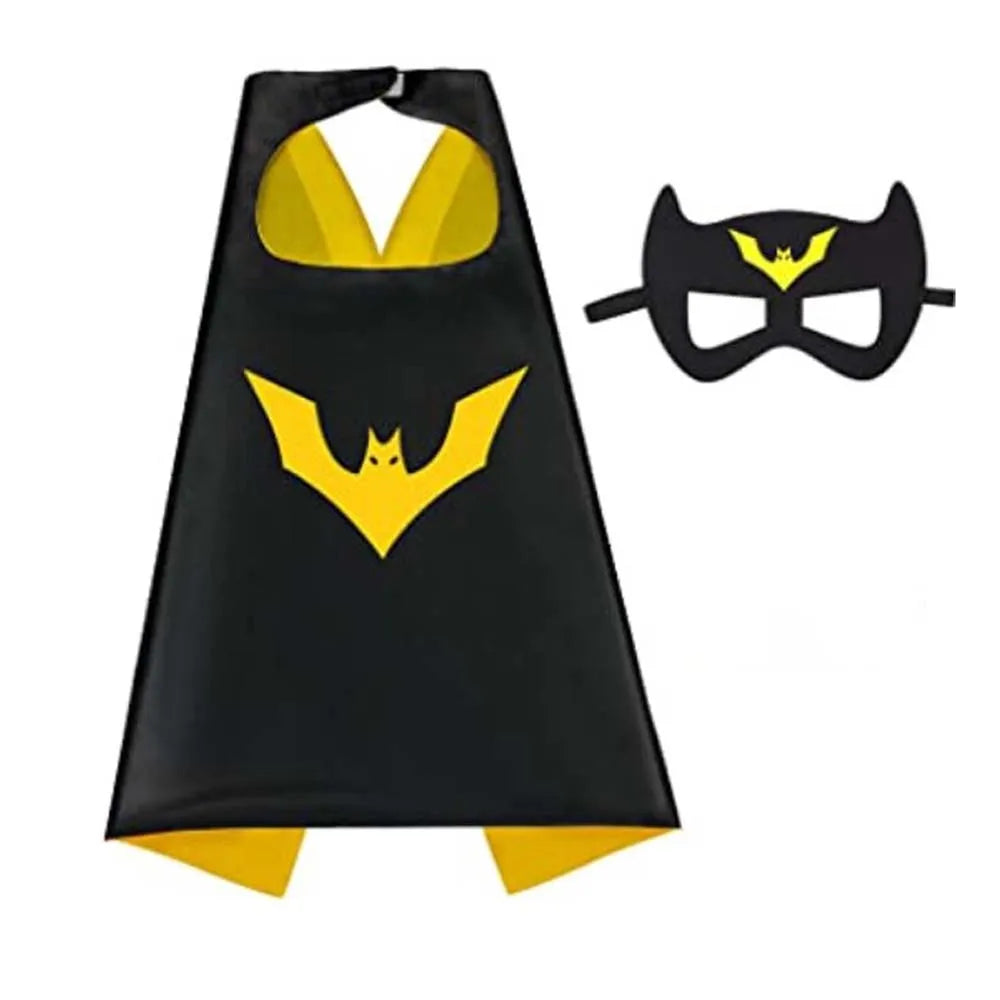 8 sets Superhero Capes for  Cool Halloween Costume Cosplay Festival Party Supplies Favors Dress Up for boys girls