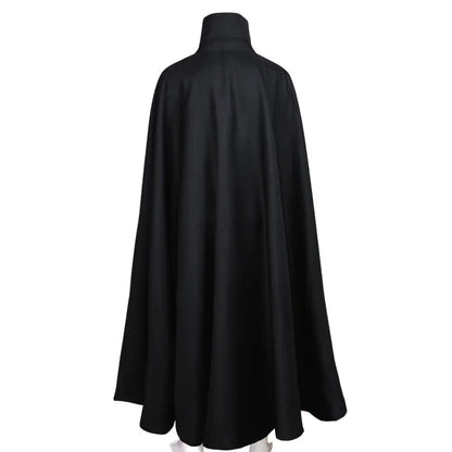 Halloween Vampire Costume Adult  Dracula Devil  Witch Cosplay Cape Medeival Gothic Steampunk Death Cloak Metal Chain