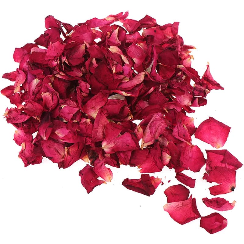 Natural Dried Rose Petals for Valentine - Biodegradable Table Confetti