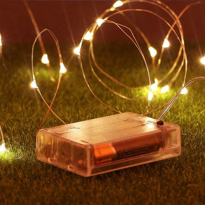 10M Led Fairy Lights Copper Wire String Holiday Outdoor Lamp Garland Christmas Tree Wedding Party Decoration LED String Lights