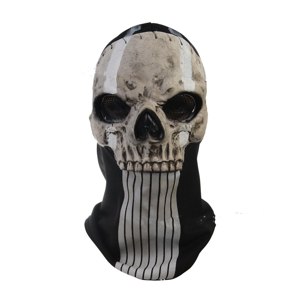 Unisex Horror Halloween Skull Mask - Call of Duty Latex Headgear Cosplay