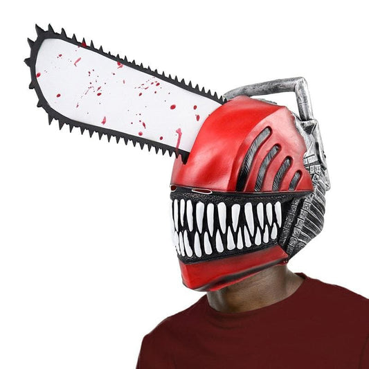 Chainsaw Man Denji Mask - Latex Masquerade Halloween Costume Accessories