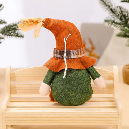 Christmas Decorations Faceless Old Man Doll Pendant Doll Trumpet Harvest Doll Gift Standing Doll