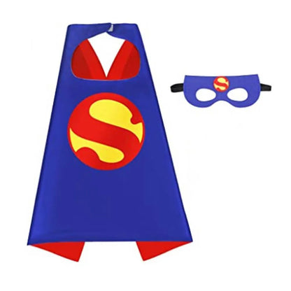 8 sets Superhero Capes for  Cool Halloween Costume Cosplay Festival Party Supplies Favors Dress Up for boys girls