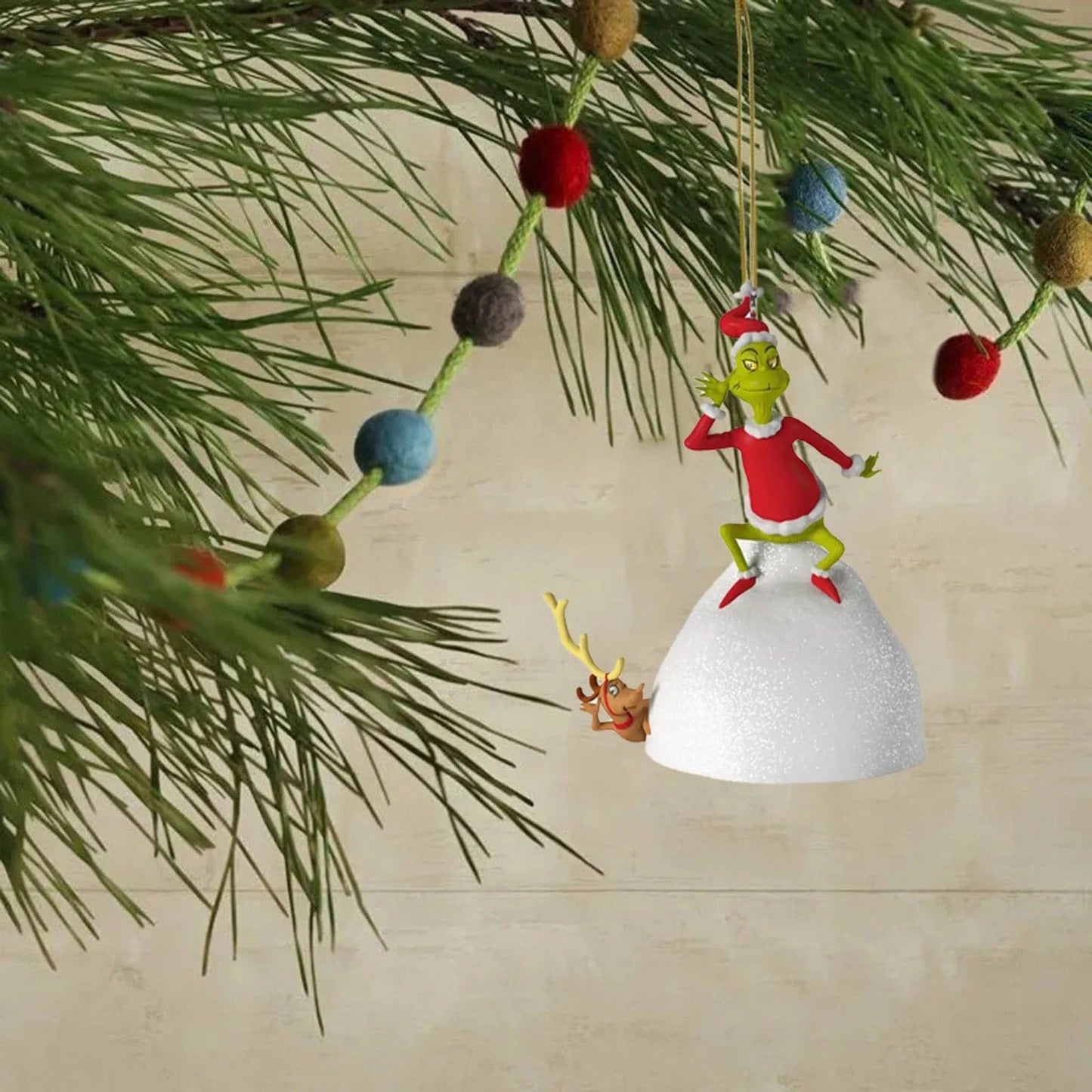 Stole Christmas Acrylic Pendant Christmas Tree Decoration 1PC Christmas Decoration 2024 How The Stole Christmas With Present