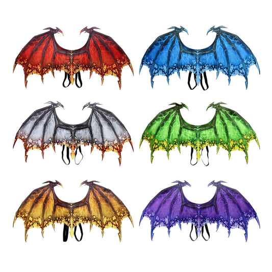 Dragon Costume Toy Photo Props Carnival Stage Performance Dragon Wing Funny Fancy Dress Gift Toy Adult Dinosaur Wings Decorative