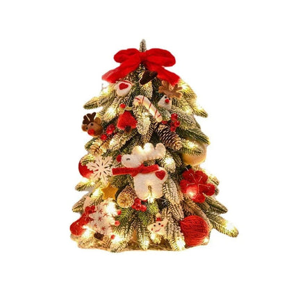 New Desktop Christmas Tree Ornaments Nordic Style Mini Christmas Tree Internet Celebrity Christmas Felt Decoration Package