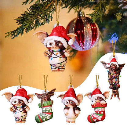 Chrismtas Tree Pendants Gremlins Fairy Christmas Socks Xmas Ornaments Flying Dragon Christmas Tree Decorations Christmas Gift