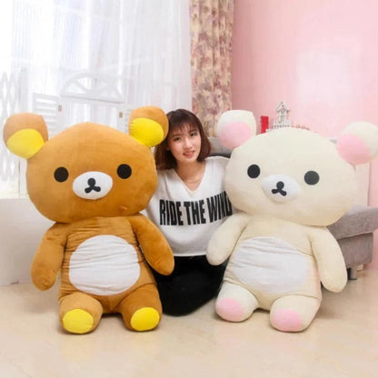 Kawaii Rilakkuma Plush Toys - Teddy Bear Room Decorations
