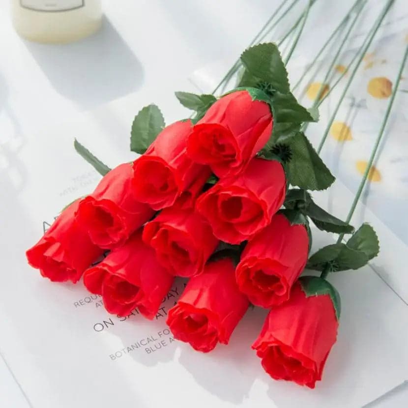 Silk Roses Bouquet