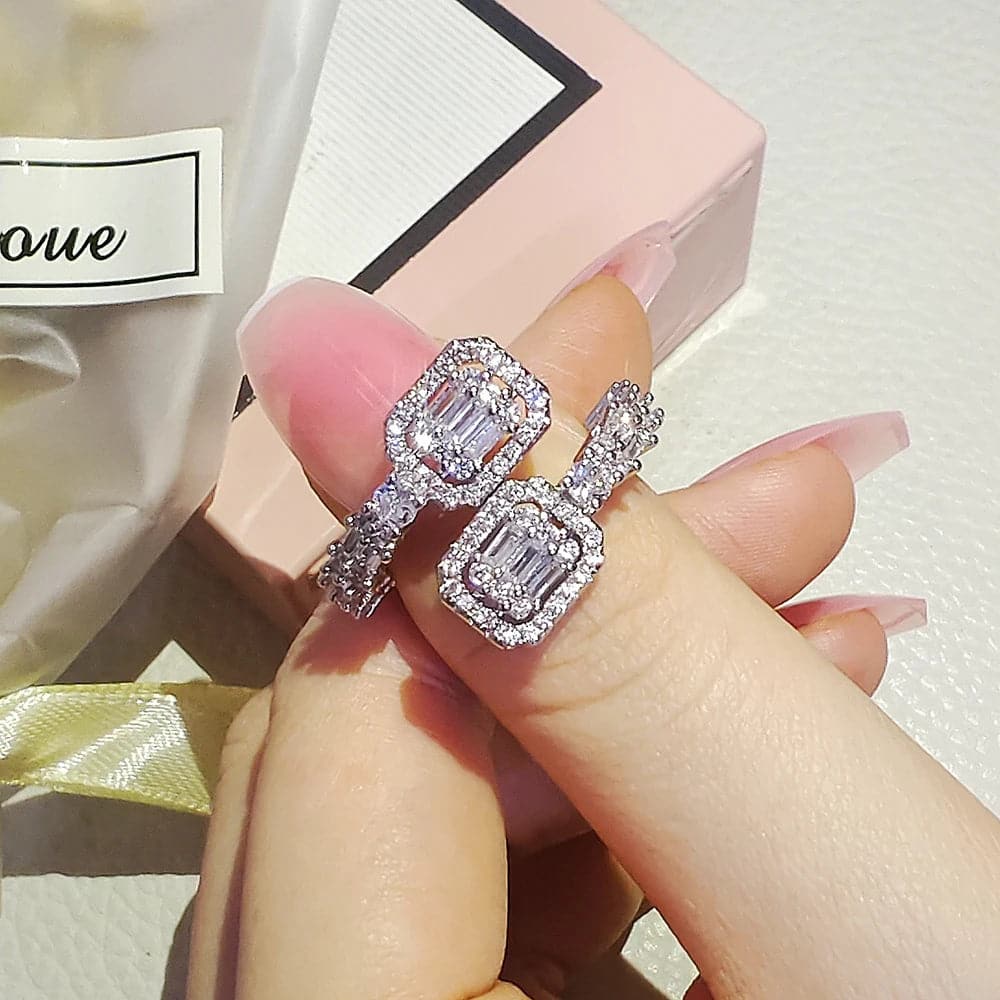 Sterling Silver Rings for Girls - Princess Fashion Ring