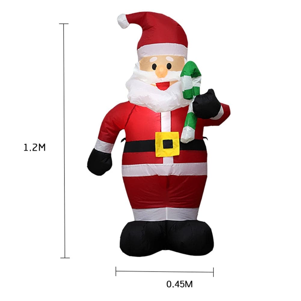 Giant Christmas Santa Claus Ornament with Led Light