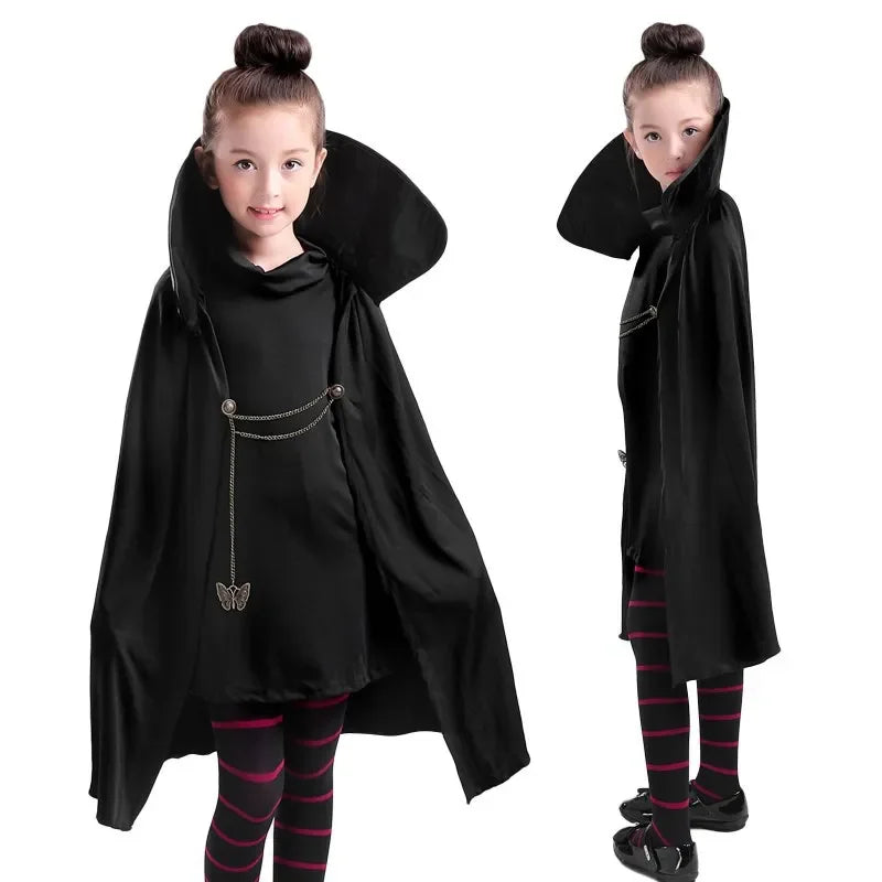 Christmas halloween costumes for girls Carnival Hotel Transylvaniaing Mavis Cosplay Fancy costumes toy Vampire child adult women