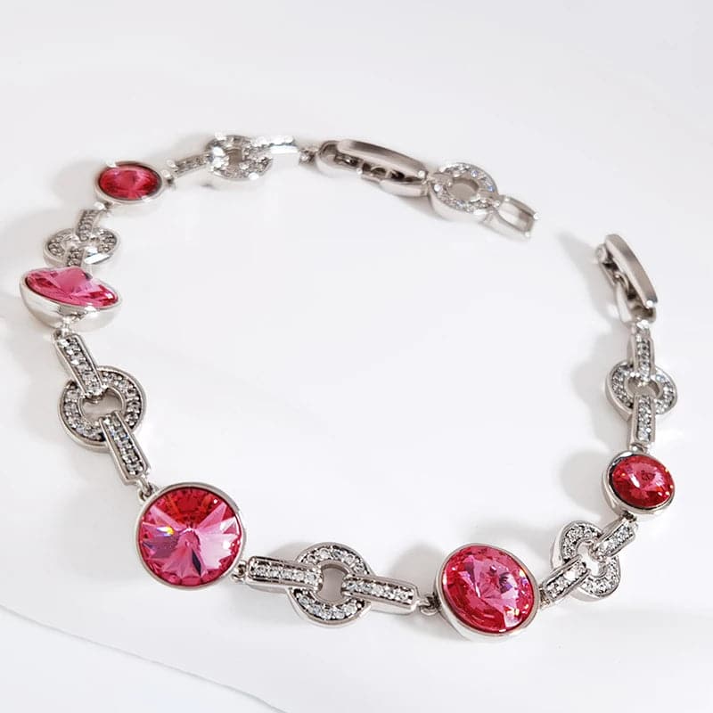 Women's Crystal Bracelets for Valentine's Day - Crystals from Austria