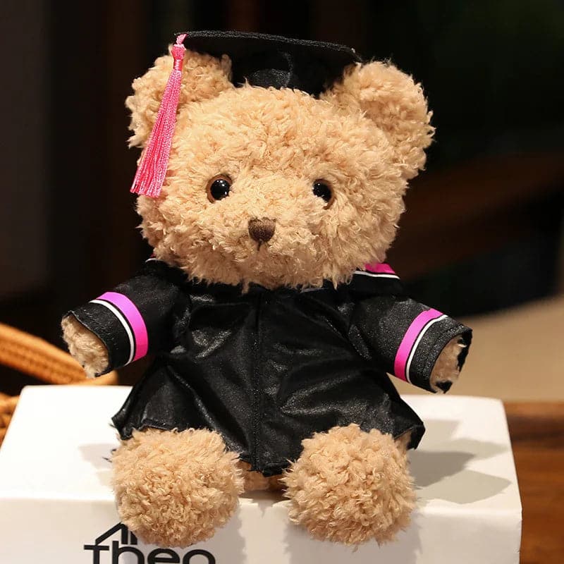 Graduation Clothing Teddy Bear for Gift - Small Sitting Bear