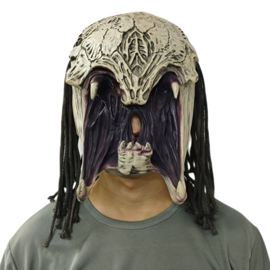 Scary Stranger Things 4 Halloween Carnival party costume prop villain Vecna Mask Cosplay scary monster Demon Latex helmet