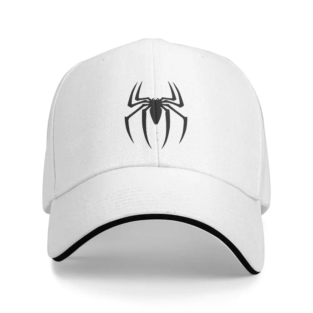 Personalized Spider Man Cartoon Superhero Baseball Cap Hip Hop Women Men's Adjustable Dad Hat Summer