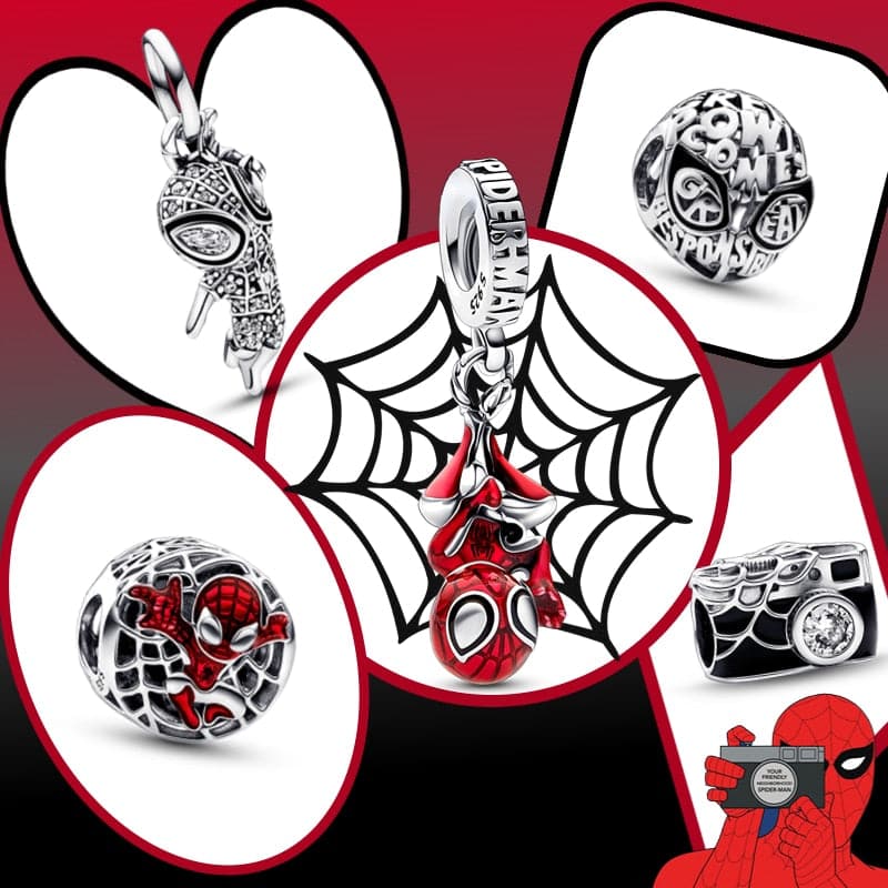 Disney STARWARS Marvel Hero Tinker bell Charms 925 Sterling Silver Original Charms Fit For Pandora Bracelet DIY Jewelry Making