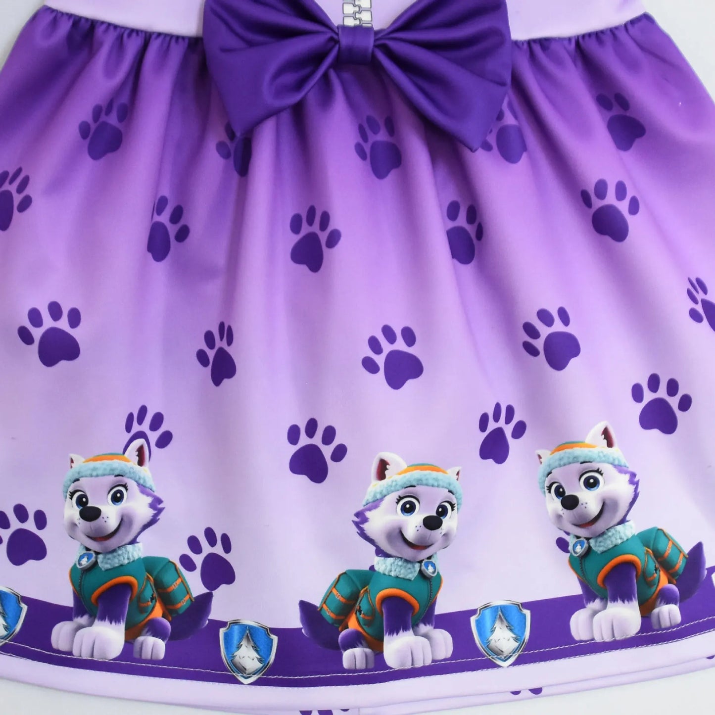 Kids Dresses for Girls Patrol Dog Halloween Cosplay Costumes Mascot Chase Dog Children Carnival Party Role Play Clothes for Girl