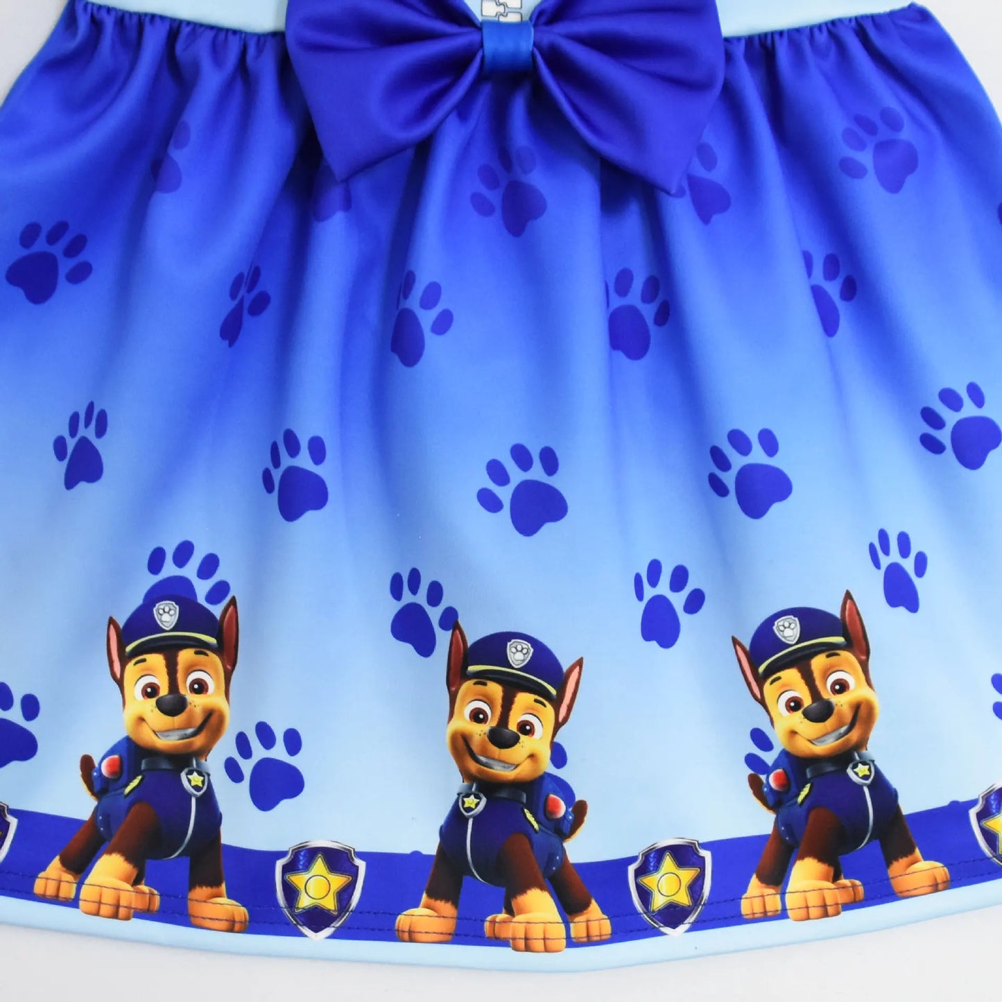 Kids Dresses for Girls Patrol Dog Halloween Cosplay Costumes Mascot Chase Dog Children Carnival Party Role Play Clothes for Girl