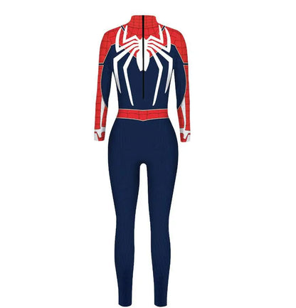 Spiderman Cosplay Woman Sexy Zentai Suit Spandex Bodysuit Superhero SPIDERMAN Costume Halloween Carnival Fancy Dress Jumpsuit