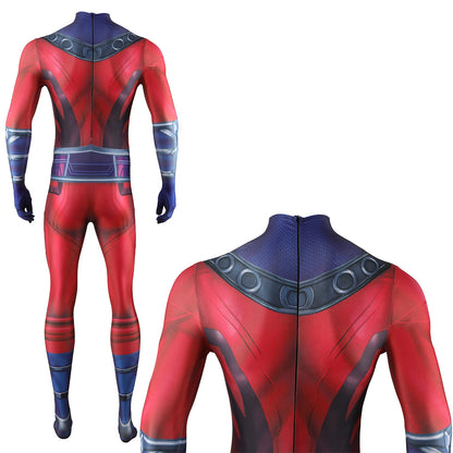 X-Men 97 Magneto Cosplay Costume Superhero 3D Printed Bodysuit X-Men 97 Magneto Spandex Outfit Cosplay Halloween Costume