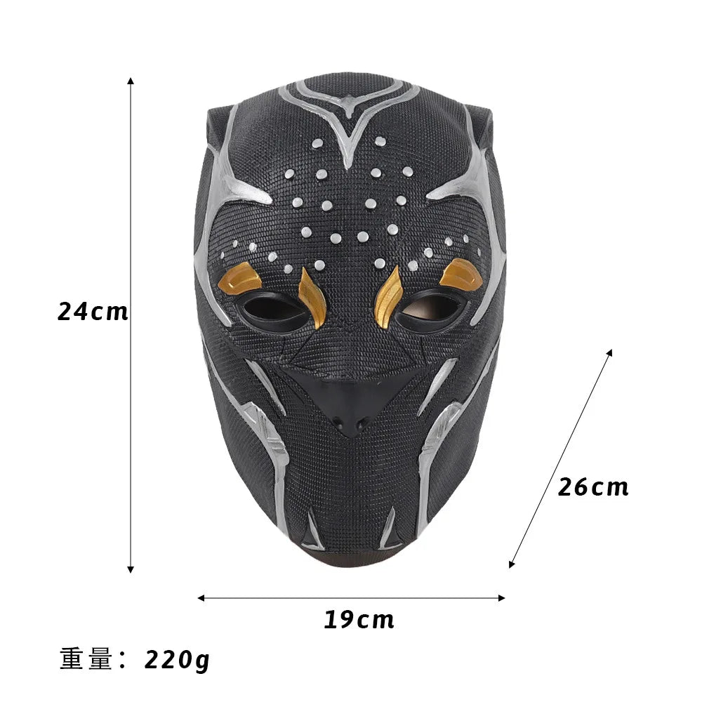 Movie Wakanda Forever Panther Shuri Cosplay Mask Adult Latex Helmet Masques Halloween Cosplay Costume Carnival Party Prop