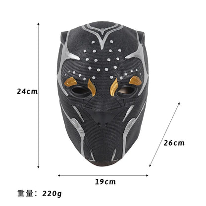 Movie Wakanda Forever Panther Shuri Cosplay Mask Adult Latex Helmet Masques Halloween Cosplay Costume Carnival Party Prop