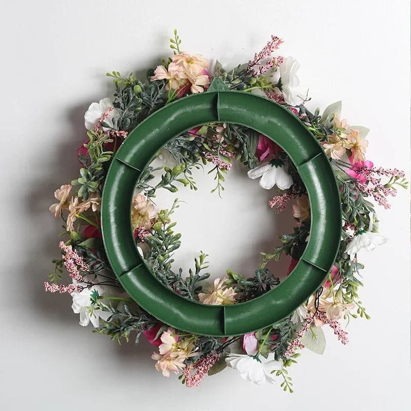 45cm Artificial Eucalyptus Wreath Decoration Venue Layout Props Wreath Grass Ring Decoration Door Knocker Pendant